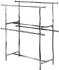 clothing garment rack h rails
